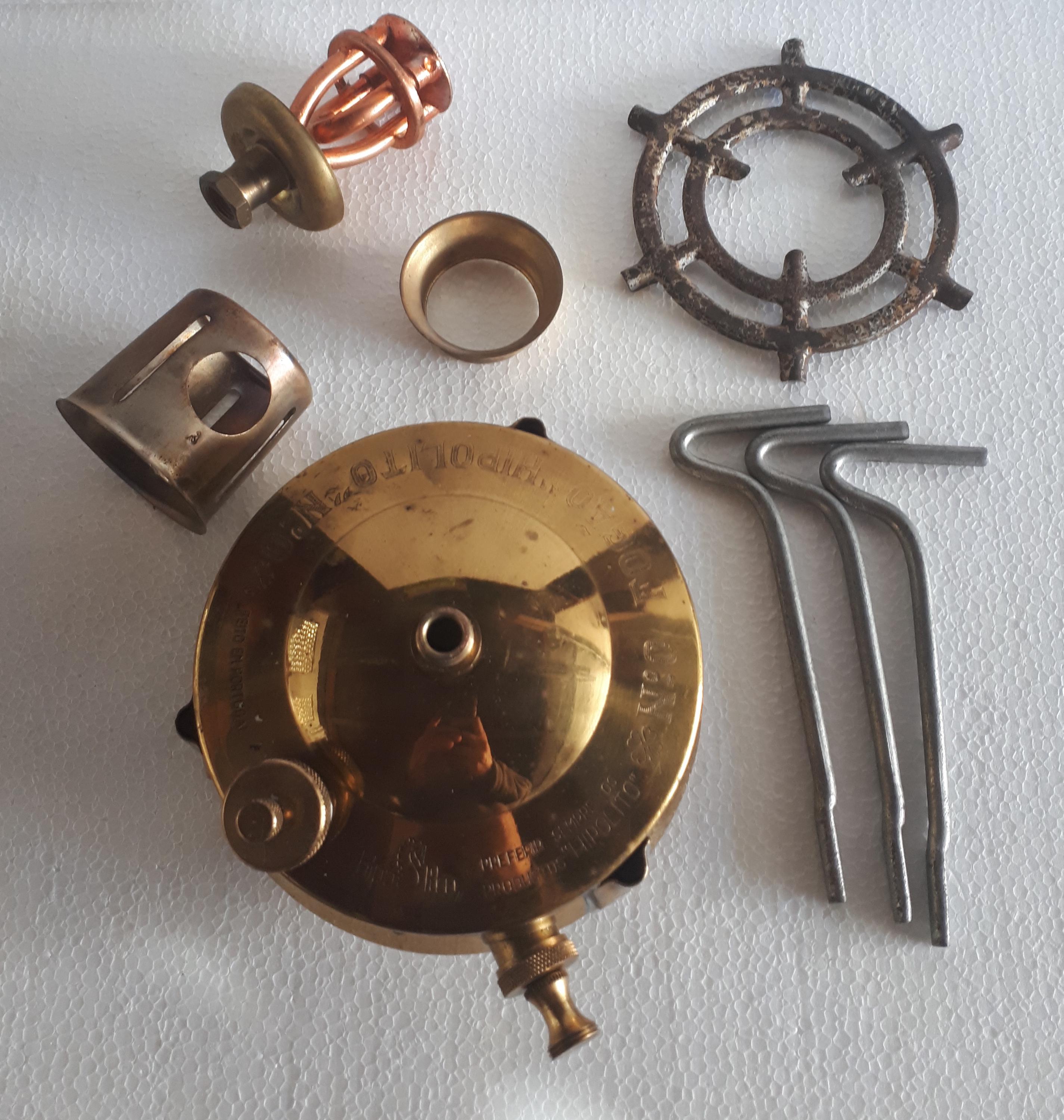 Vintage Rare portugais Hipólito Modèle Nº0 Petit réchaud de camping à huile de kérosène - Canada