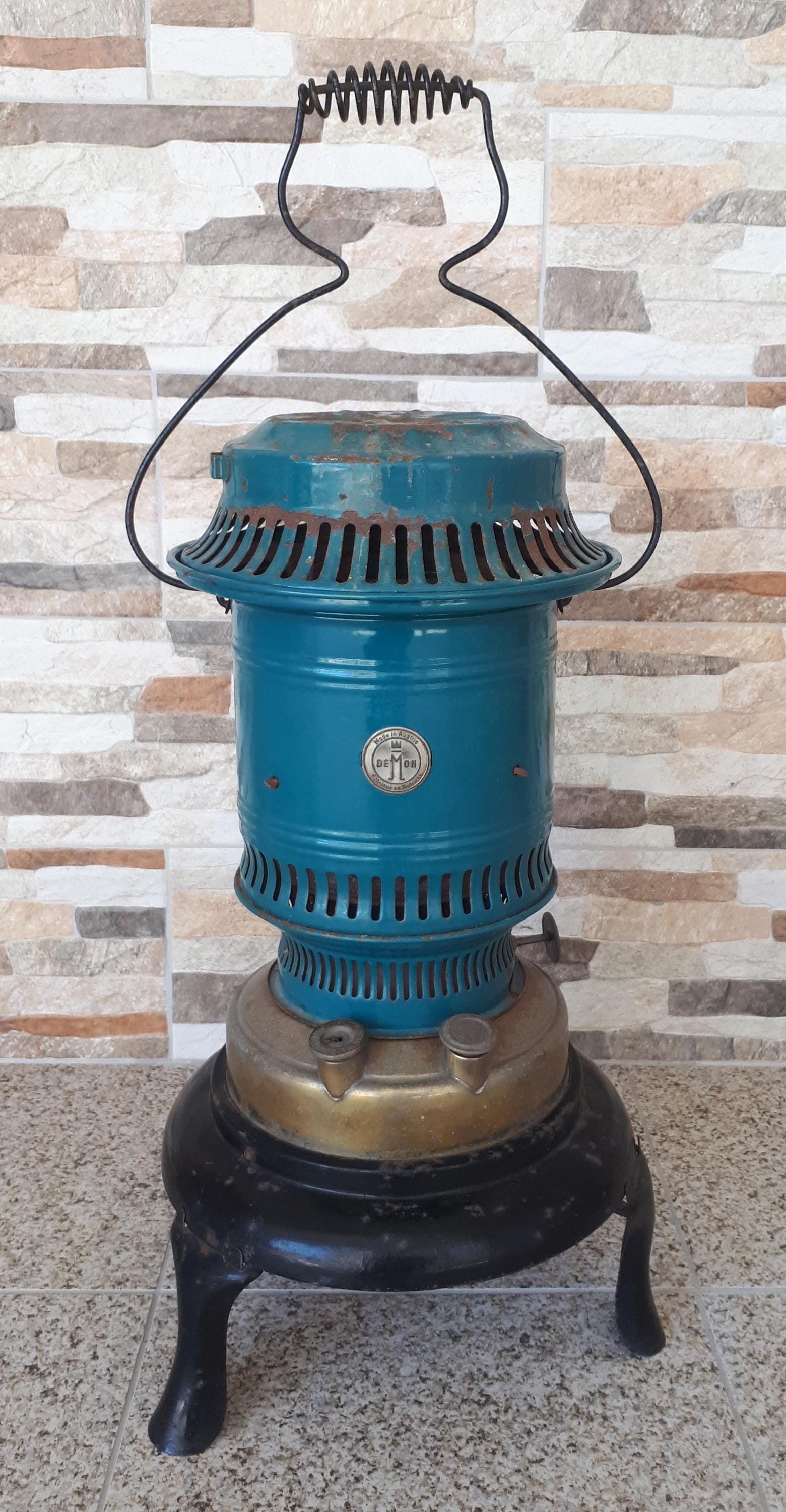 Vintage DITMAR Demon Blue Small Kerosene Oil Cooking Stove