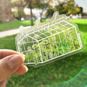 Happy Place Sticker | Rhizoma Collection