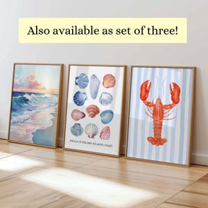 Lobster Print with Blue Stripes - Beach House Decor - Coastal Kitchen Art - Printable Wall Art - Nautical Poster - Fisherman Aesthetic retro wall art
coastal wall decor
beach vibe print
summer digital art
playful wall decor
minimalist beach art
retro summer decor
printable wall art
striped preppy art
querky dormroom
red lobster poster
beachy print lobster
fisherman aesthetic