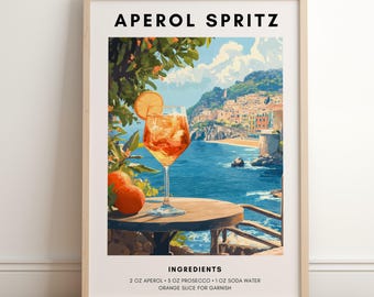 Striscione Spritz O'Clock Glitterato Arancione - Decorazione Per Addio Al Nubilato, Matrimonio E Feste A Tema