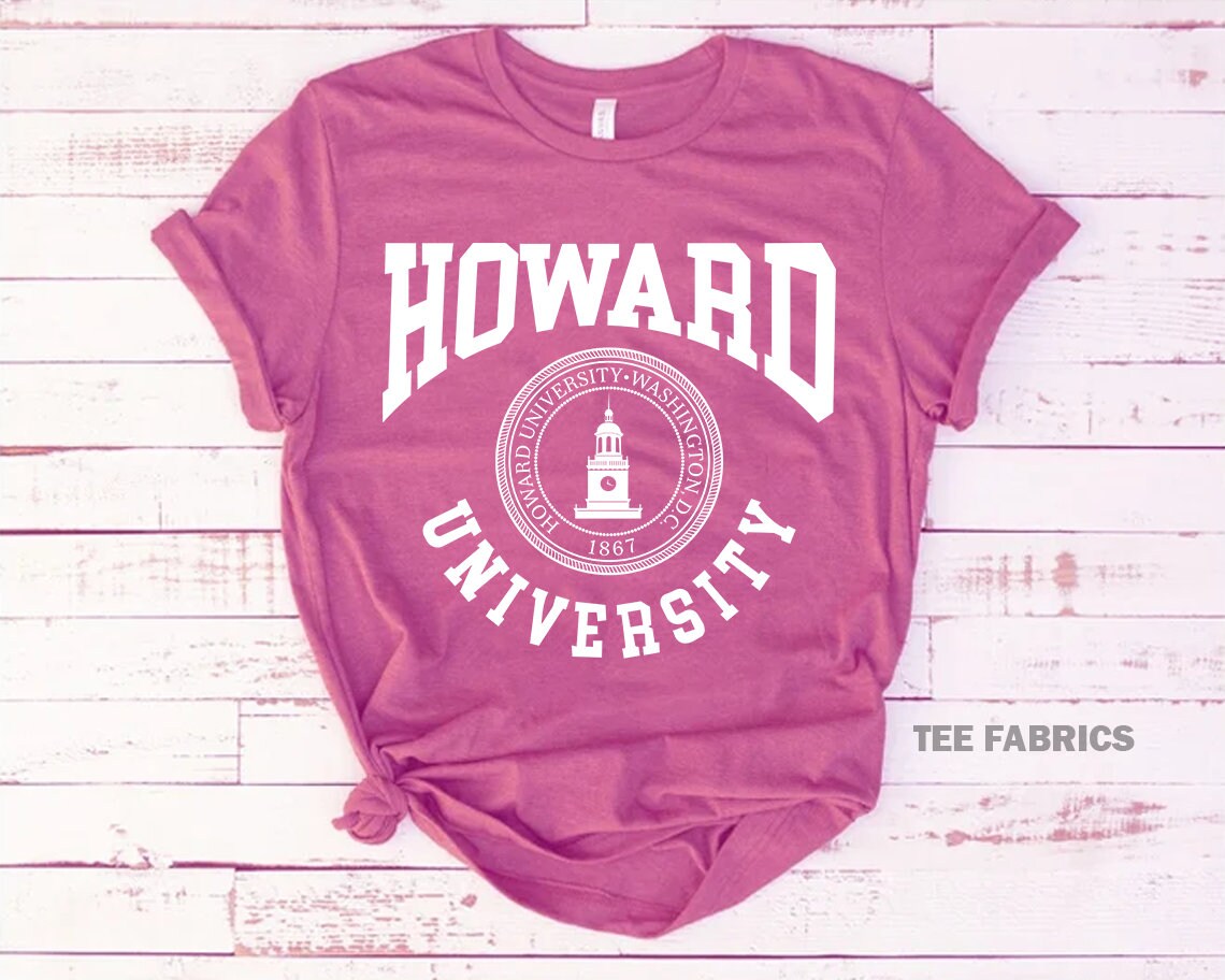 Howard University T Shirt, Howard Tee, Vintage School College