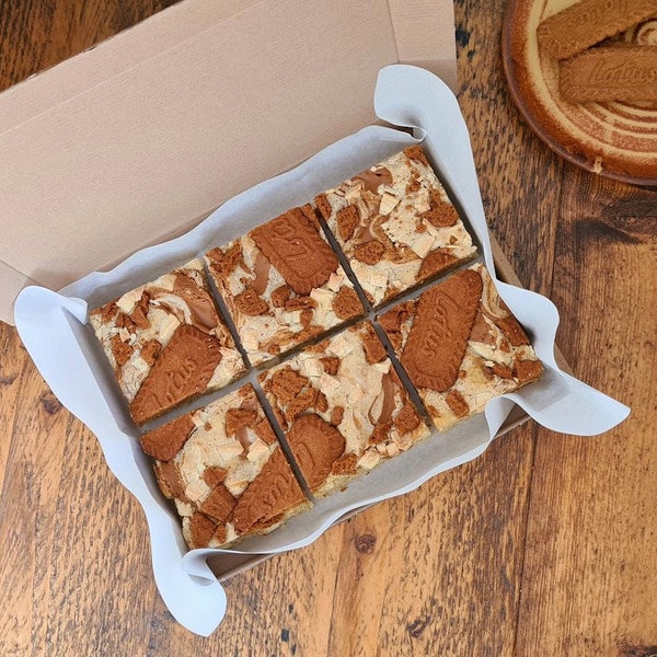 Biscoff Blondies