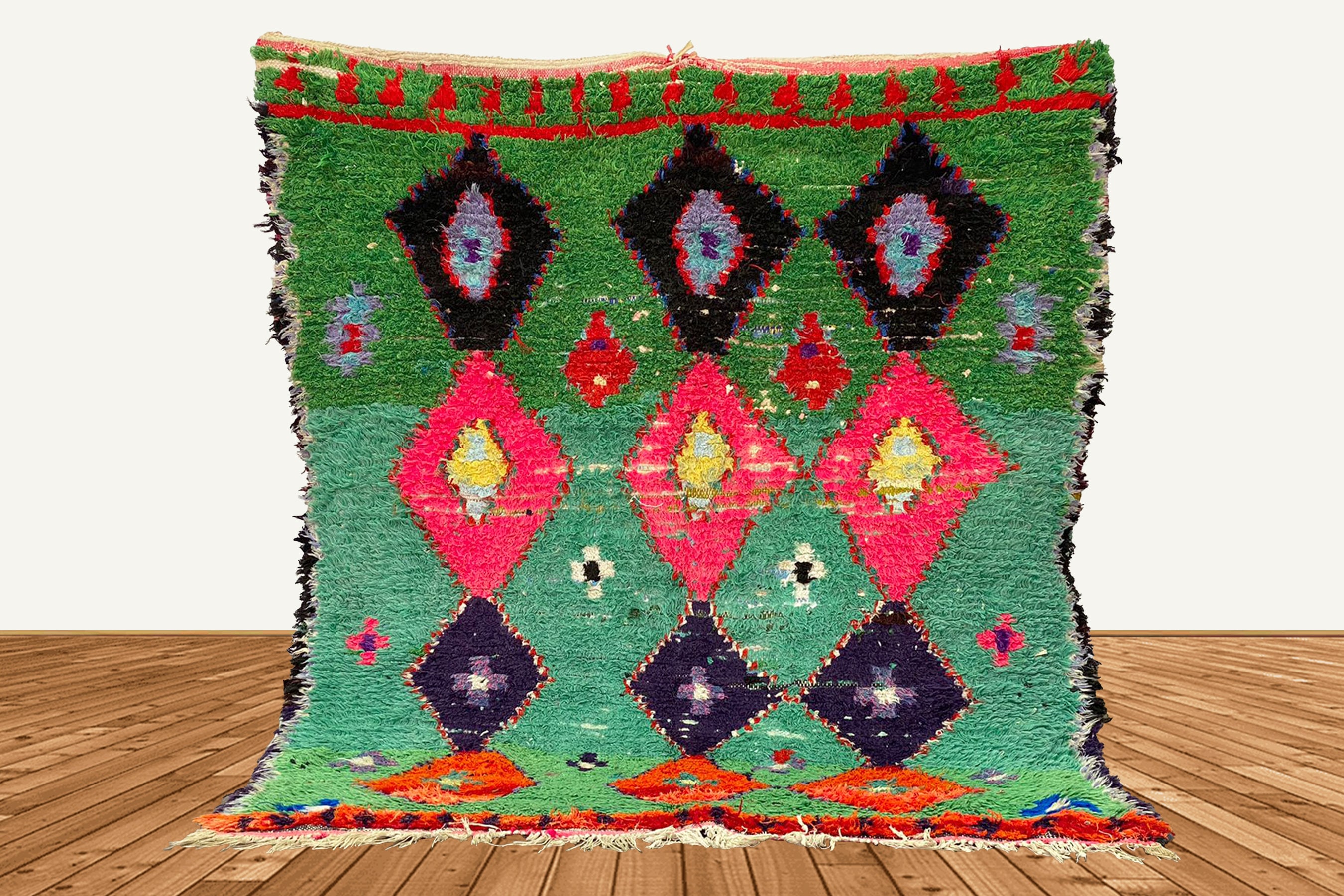 6x5 Moroccan Woven Rug, Vintage Area Rug. - Etsy