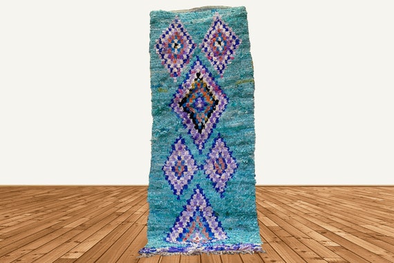 7x2 モロッコ製ラグ、ヴィンテージ ランナー ラグ。 - Etsy 日本