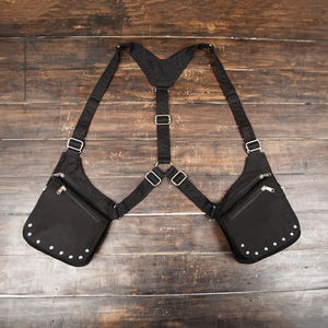 100% Cotton Unisex Holster Bag || Adjustable Cotton Holster || Shoulder Pouch || Holster Cotton bag || Gift&#39;s for Friends ||