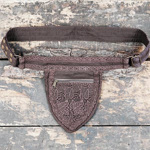 Brown || Black || Green || Cotton Waist Bag || Money Belt Pouch ||  For Women & Men For Travelling || Cotton Handmade Belt.