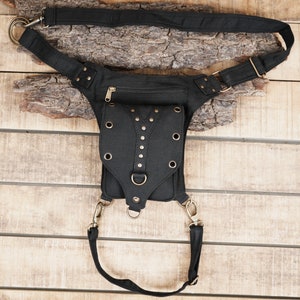 Cotton Waist Belt with Thigh Straps,Practical Travel and Daily Wear Belt Functional and Eco Friendly.