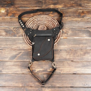 Cotton Waist Belt with Thigh Straps,Practical Travel and Daily Wear Belt Functional and Eco Friendly.