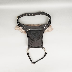 Handmade Cotton waist thigh belt || For Biker's || For Adventures || Stylish cotton utility belt ||  Adjustable cotton belt for travel ||