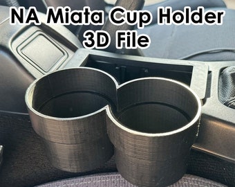 Miata MX-5 Cup Holder 3D Print File (STL File)