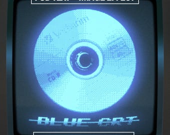 CRT Halftone Photoshop Effect: Retro Glitch, Pixel Distortion (PSD)