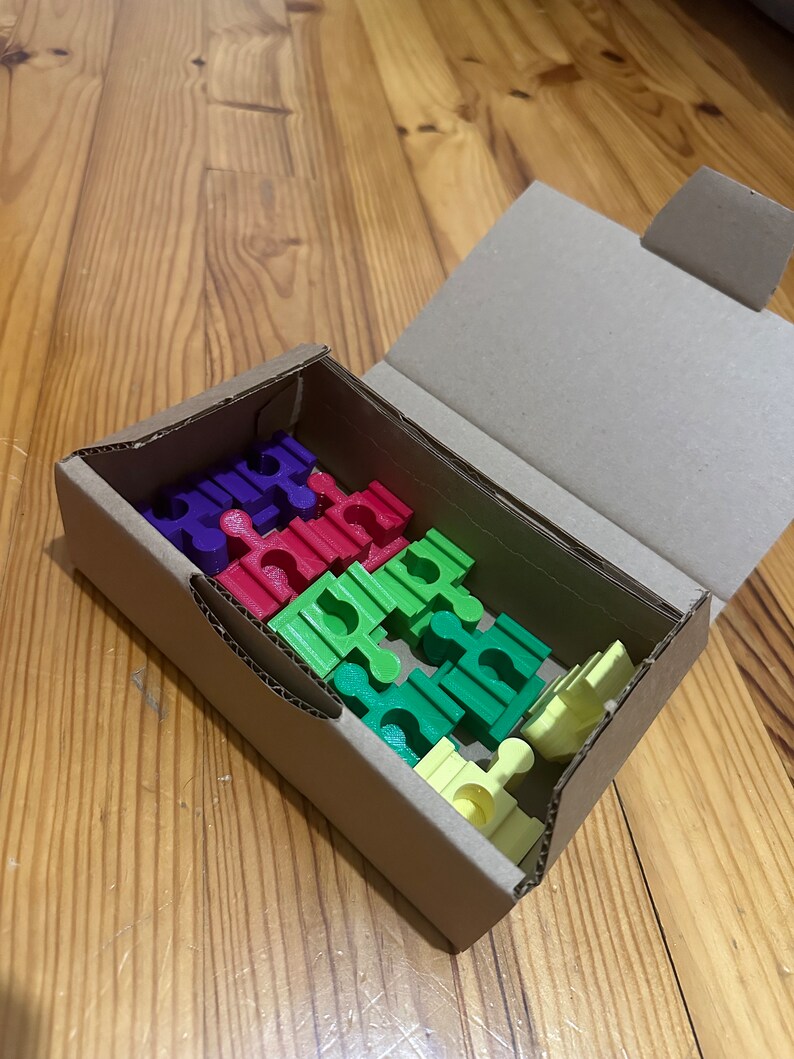 Duplo Wooden Train Adapter Set Compatible With BRIO, Thomas, Lillabo, IKEA, Melissa & Doug