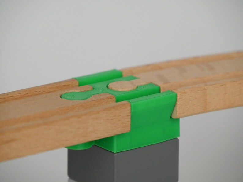 Duplo Wooden Train Adapter Set Compatible With BRIO, Thomas, Lillabo, IKEA, Melissa & Doug