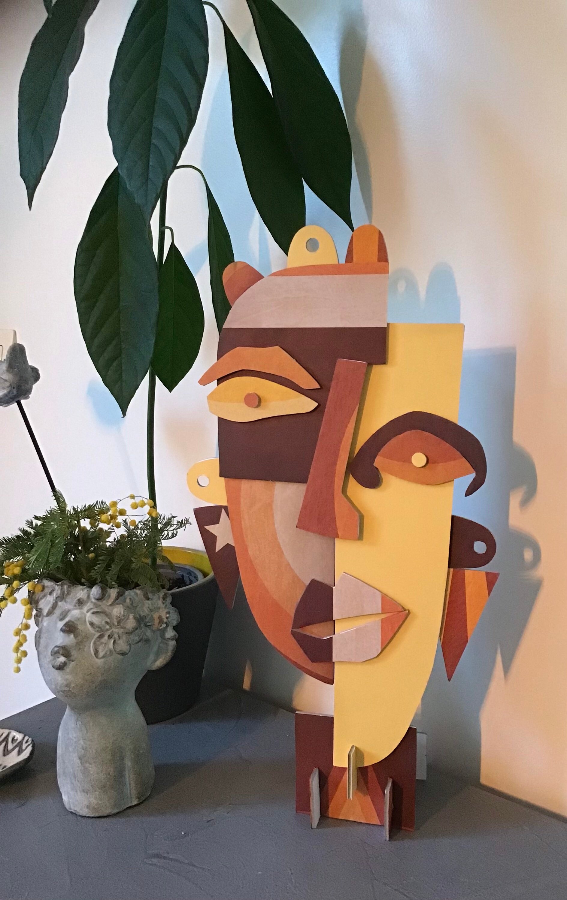 Sculpture en 3 D Style Picasso