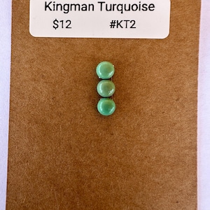 Kingman Turquoise Cabochon #KT2