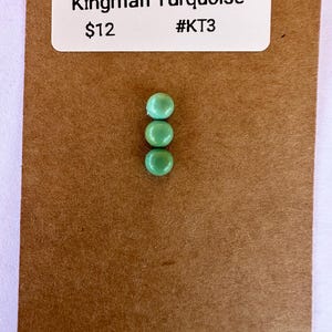 Kingman Turquoise Cabochon #KT3