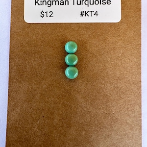 Kingman Turquoise Cabochon #KT4