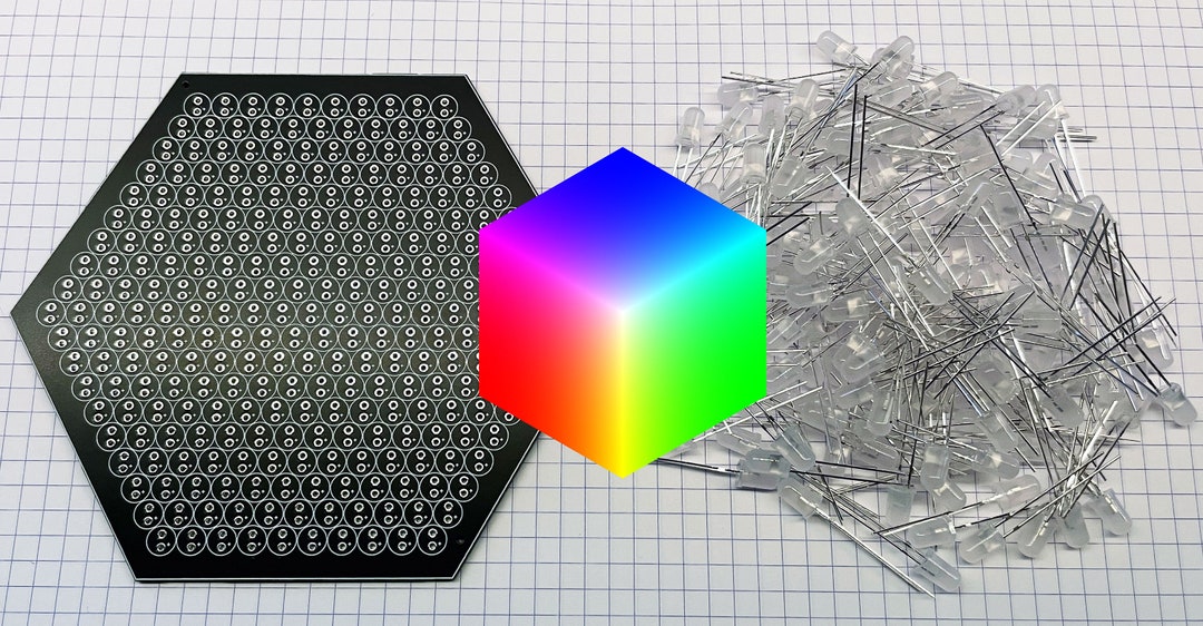 Mini Rgb Structure Hex Mini PCB RGB - Etsy