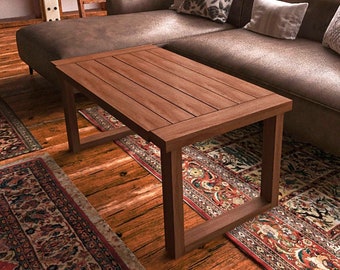 DIY Coffee Table Build Plans, Farmhouse Coffee Table Plans, Easy to Build, PDF File Instant Download