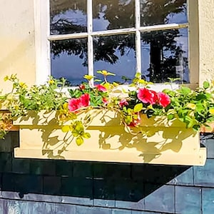 DIY hangende plantenbak plannen, balkon plantenbak plannen, venster plantenbak, groentebak, eenvoudig te bouwen, pdf-bestand direct downloaden