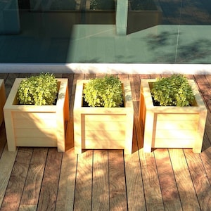 DIY Erhöhter Pflanzkasten Baupläne, Garten Pflanzkasten Pläne, Kräuterblumen Pflanzkasten Pläne, Eingangsbereich Pflanzkasten Plan, PDF Sofort-Download