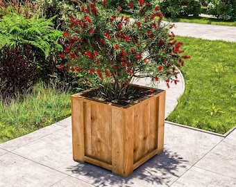 DIY Raised Planter Box Plans: Easy Build, Garden & Herb (PDF Download)