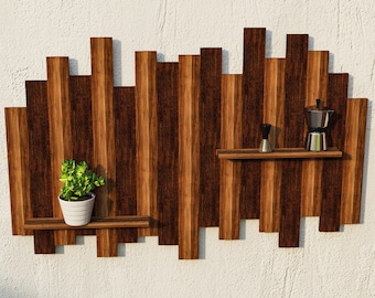 DIY Wall Decor Plans With Shelves, Home Decor Shelf Plans, Easy to Build, PDF Instant Download