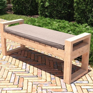 Modern sales seating bench