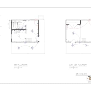 Modern tiny house plans with loft and spacious covered porches, perfect for small living enthusiasts. This 16x20 tiny home floor plan includes a functional 2-bedroom, 1-Bath, 1-Kitchen, open living space, and outdoor deck areas for relaxing. Ideal for anyone searching for small cabin designs, affordable housing solutions, or minimalist living ideas. Downloadable PDF building plans for easy construction.