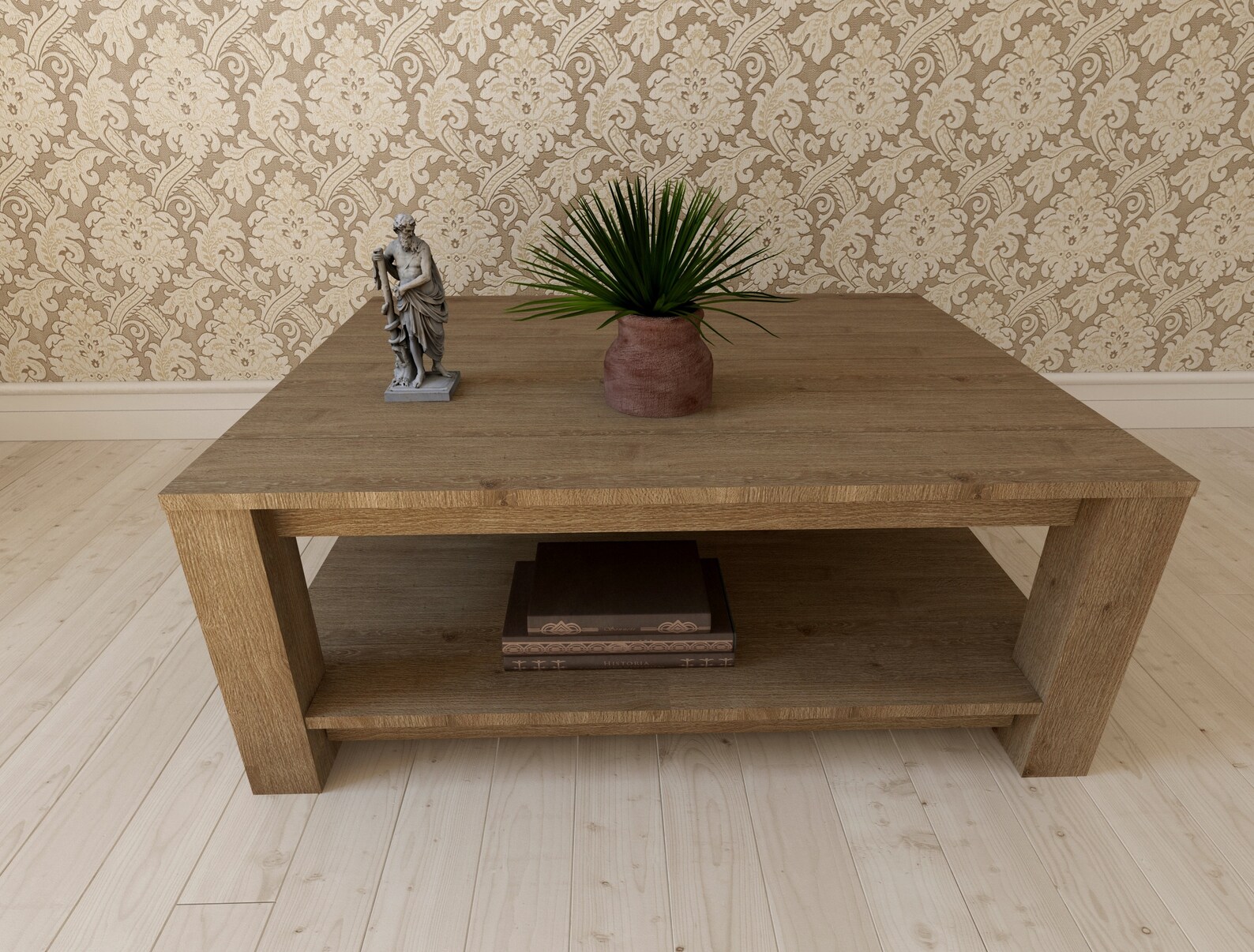 DIY Coffee Table Build PLANS, Farmhouse Coffee Table Plans, Easy to