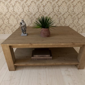 DIY Farmhouse Coffee Table Build Plans for beginners and advanced woodworkers. Detailed woodworking plans with step-by-step instructions to build a rustic farmhouse-style coffee table using common tools and lumber. Perfect woodworking project for living room furniture, home decor, and DIY home improvement enthusiasts. Includes measurements, cut list, and joinery details for a sturdy wooden table. Ideal for DIY woodworking projects and farmhouse furniture makers.