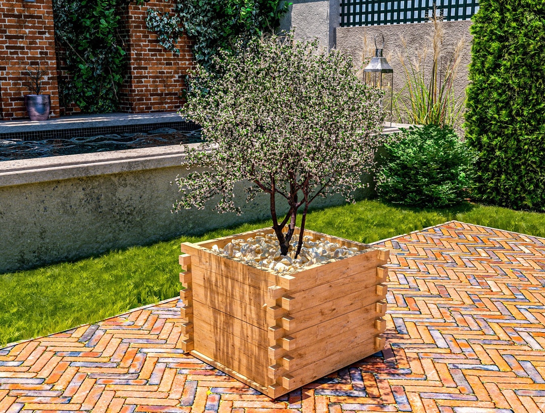 DIY Planter Box Build Plans, Raised Garden Planter Box Plans, Garden