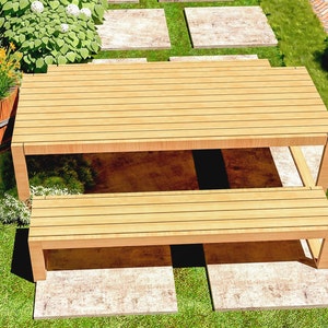 DIY Outdoor Furniture Plans Bundle: Patio Sofa, Garden Seating Set ...