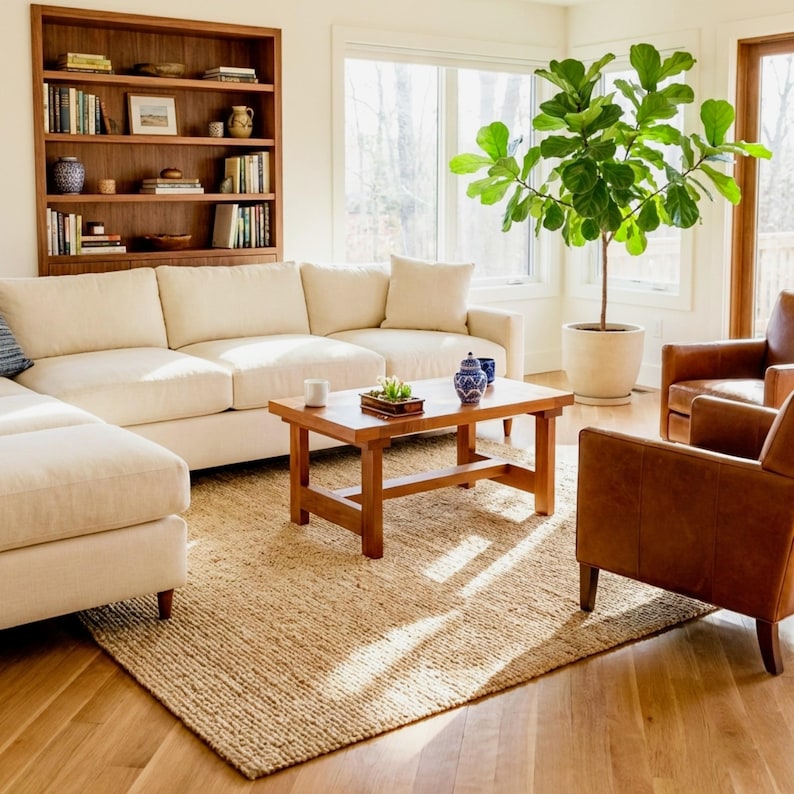Here is a coffee table built entirely from 2x4 lumber. DIY Farmhouse Coffee Table build plans featuring a rustic wood design, perfect for living rooms, family spaces, or home decor updates. This step-by-step woodworking guide helps DIY enthusiasts and beginner woodworkers create a sturdy, stylish coffee table for any farmhouse or modern space. Showcase your craftsmanship with this handmade furniture project.
The overall dimensions this rustic coffee table:
H 16.5 inch, D 21 inch, W 35.5 inch