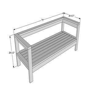 DIY Outdoor Furniture Plans Bundle: Patio Sofa, Garden Seating Set ...