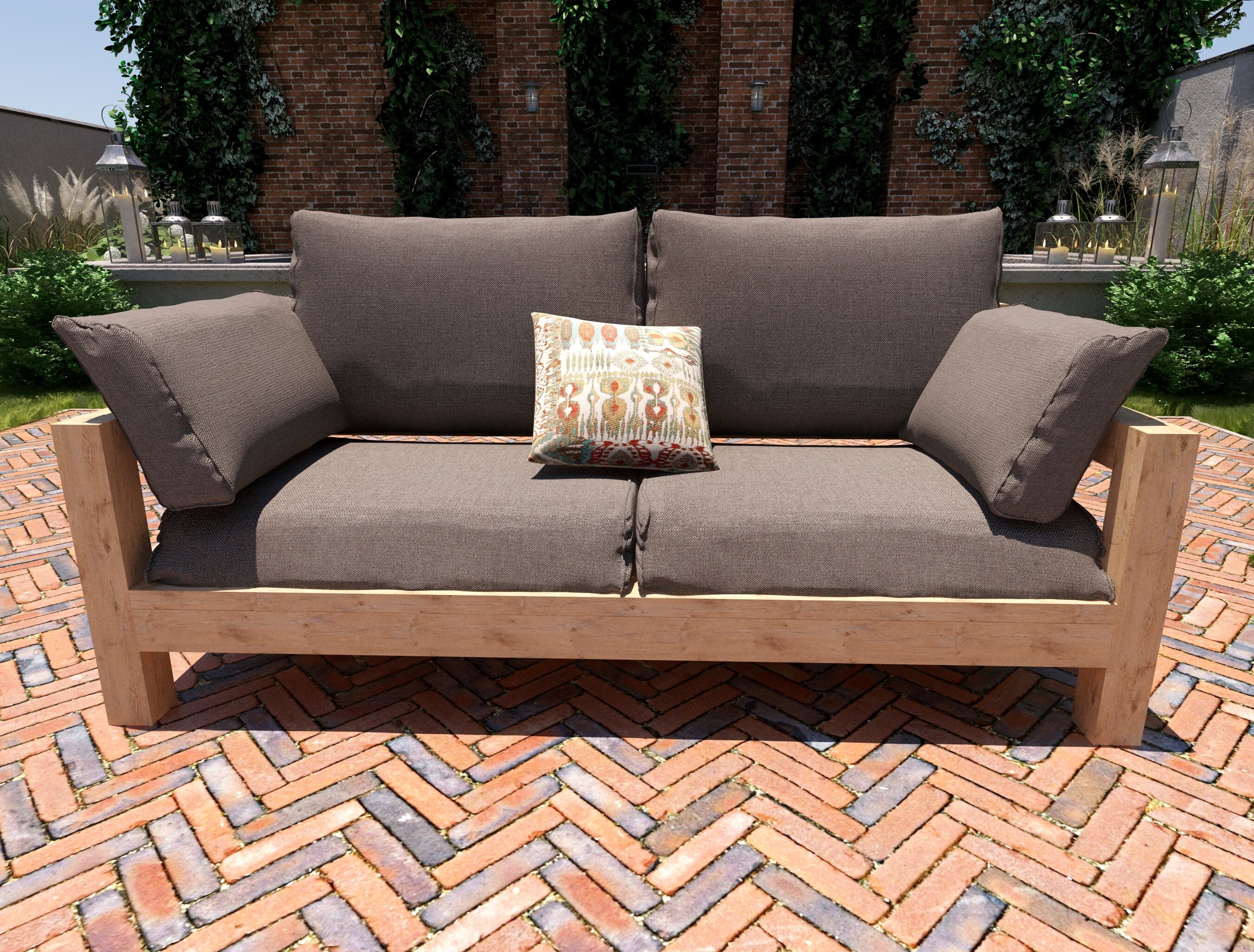 DIY Patio Sofa Plans Outdoor Sofa Plans Patio Bench Plans Etsy