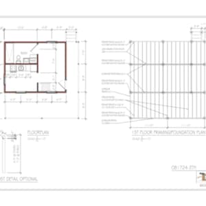 Modern tiny house plans with loft and spacious covered porches, perfect for small living enthusiasts. This 16x20 tiny home floor plan includes a functional 2-bedroom, 1-Bath, 1-Kitchen, open living space, and outdoor deck areas for relaxing. Ideal for anyone searching for small cabin designs, affordable housing solutions, or minimalist living ideas. Downloadable PDF building plans for easy construction.