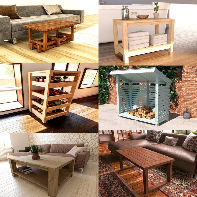 Discover a complete 40-plan DIY woodworking set for interior and exterior furniture. Includes printable construction blueprints for outdoor dining tables, picnic benches, Adirondack chairs, planter boxes, sectional sofa and sofa sets, garage storage shelves, and custom wood shelving. Perfect DIY woodworker resource offering step-by-step instructions, materials list, and cut diagrams. Great for backyard projects, home upgrades, furniture building, woodworking plans bundle. Instant PDF download.