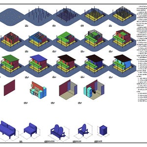 Modern tiny house plans with loft and spacious covered porches, perfect for small living enthusiasts. This 16x20 tiny home floor plan includes a functional 2-bedroom, 1-Bath, 1-Kitchen, open living space, and outdoor deck areas for relaxing. Ideal for anyone searching for small cabin designs, affordable housing solutions, or minimalist living ideas. Downloadable PDF building plans for easy construction.