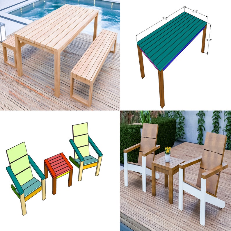 10 best-selling DIY woodworking build plans bundle with sectional sofa set, outdoor sofa set, picnic table, planter box, Leopold bench, floating nightstand, and Adirondack chair plans. Beginner-friendly and pro-approved step-by-step guides for outdoor and indoor furniture. Perfect for garden, patio, and home woodworking projects. Instant digital download for workshop builders.