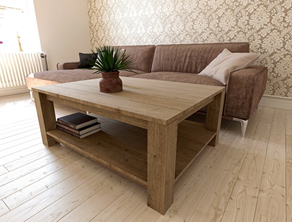 Farmhouse Coffee Table Plans PDF | DIY Furniture | Beginner Woodworking | Digital Download