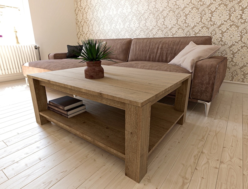 DIY Farmhouse Coffee Table Build Plans for beginners and advanced woodworkers. Detailed woodworking plans with step-by-step instructions to build a rustic farmhouse-style coffee table using common tools and lumber. Perfect woodworking project for living room furniture, home decor, and DIY home improvement enthusiasts. Includes measurements, cut list, and joinery details for a sturdy wooden table. Ideal for DIY woodworking projects and farmhouse furniture makers.