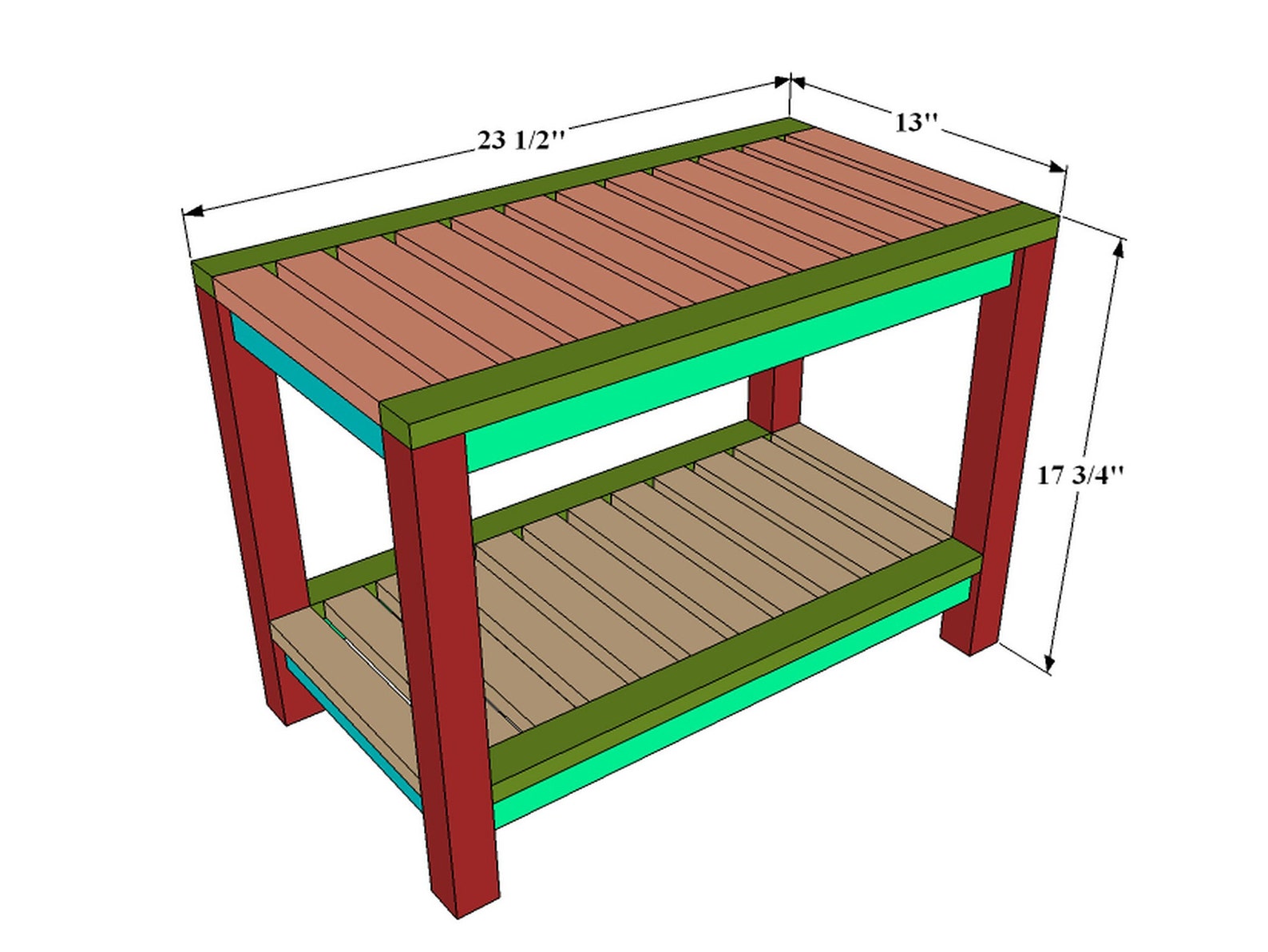 DIY Wooden Shower Bench With Shelf Plans Indoor Outdoor Etsy