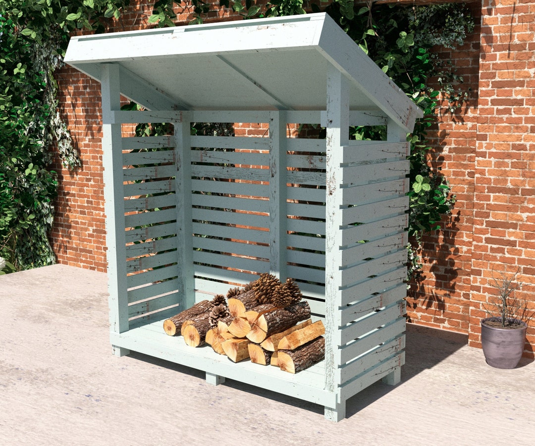 DIY Firewood Storage Shed Plans, Garden Storage Bench Plans, Backyard