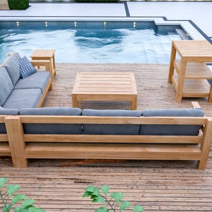 DIY Outdoor Furniture Plans Bundle: Patio Sofa, Garden Seating Set ...