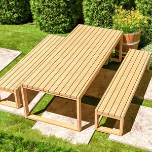 DIY Outdoor Furniture Plans Bundle: Patio Sofa, Garden Seating Set ...