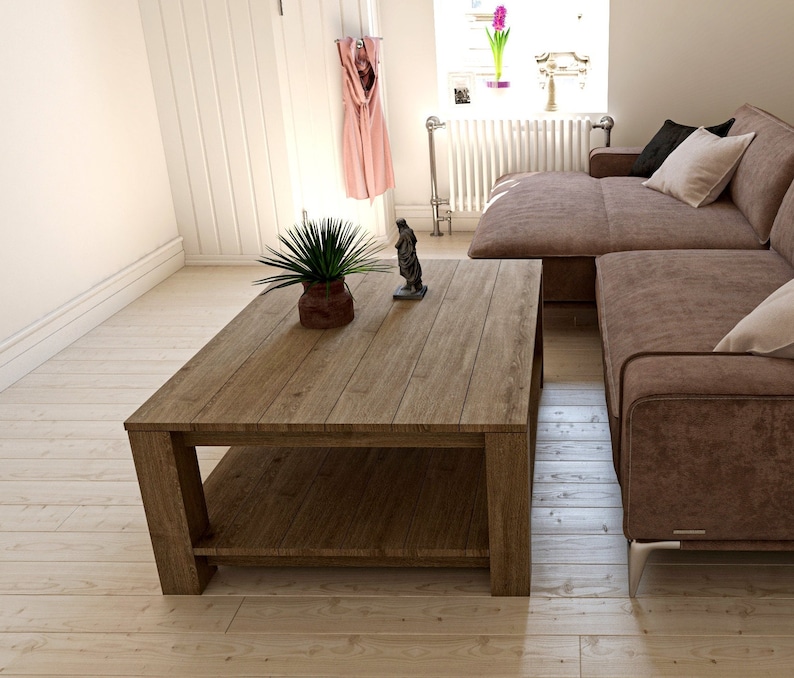 DIY Farmhouse Coffee Table Build Plans for beginners and advanced woodworkers. Detailed woodworking plans with step-by-step instructions to build a rustic farmhouse-style coffee table using common tools and lumber. Perfect woodworking project for living room furniture, home decor, and DIY home improvement enthusiasts. Includes measurements, cut list, and joinery details for a sturdy wooden table. Ideal for DIY woodworking projects and farmhouse furniture makers.