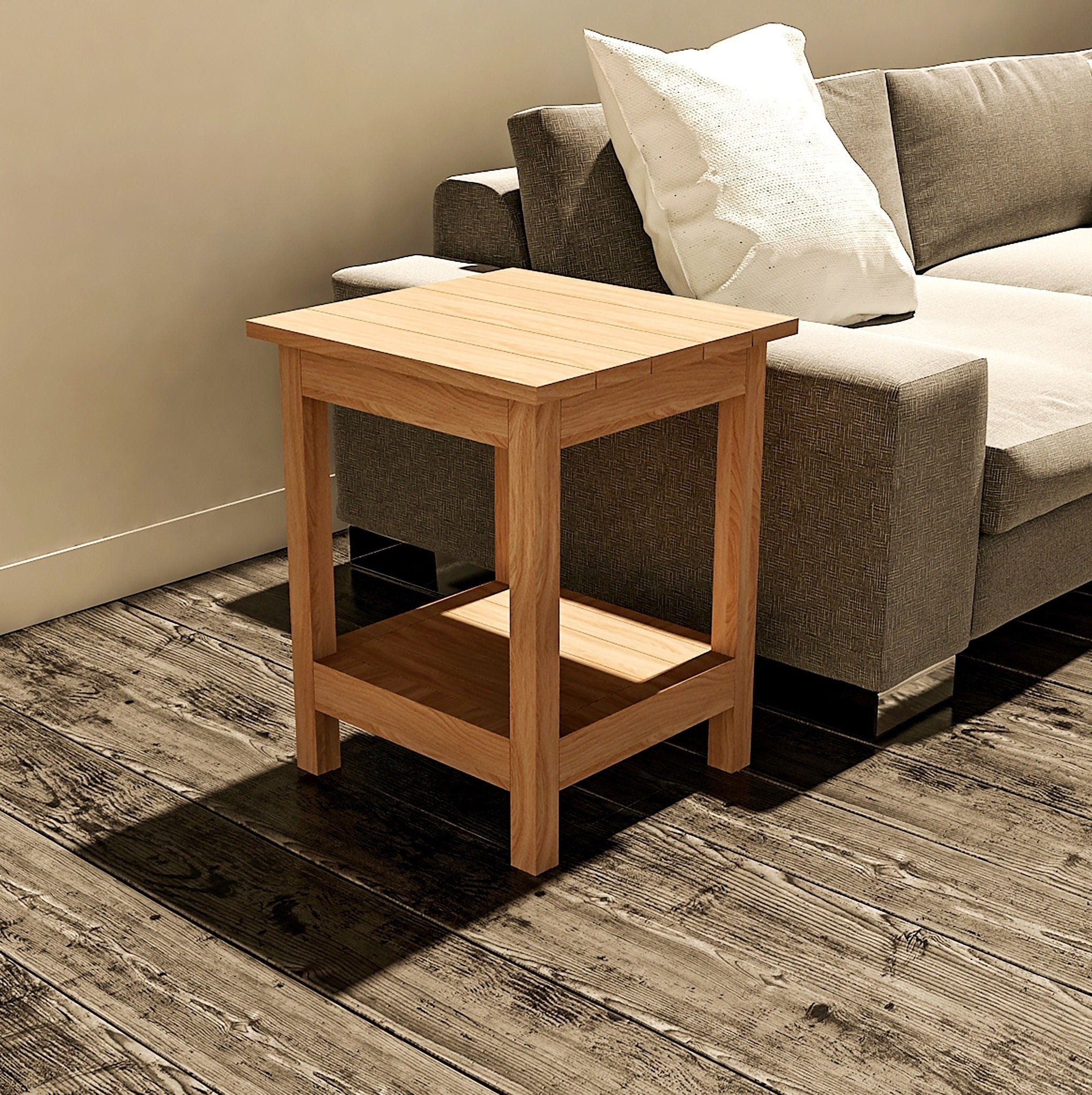 DIY Side Table Build Plans End Table Plans Sofa Table Plans Etsy
