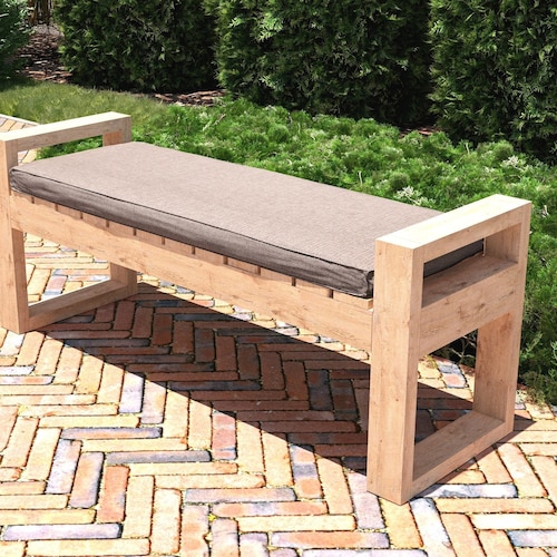 DIY 2x4 Outdoor Bench Plans PDF Etsy